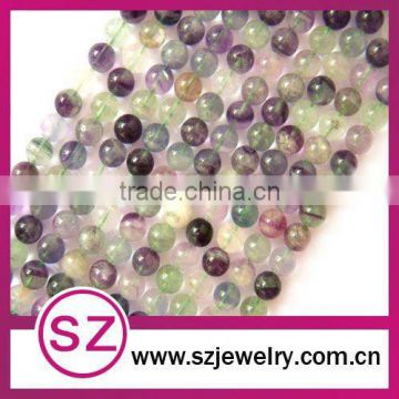 High quality fashion flourite gemstone beads strands