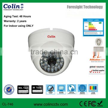 Colin Supply 700 TVL Indoor dome Security CCD Camera hidden cctv camera mini camera infrared cheap
