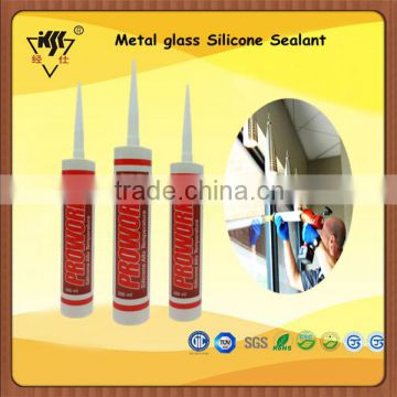Single Component Non-flammable Silicone Gum/Metal glass Silicone Sealant