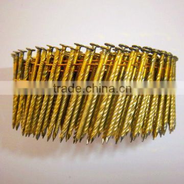 15 degree drive screw wire coil nails