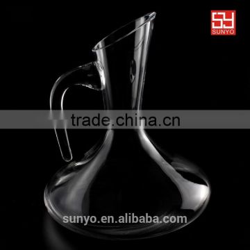 Hot Sale Classical Style Wine Glass Decanter with Handle