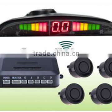 Universal Car LED radar detector Wireless parking sensor with LED Display