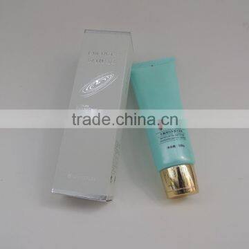 paper box for cosmetic package with silver stamping