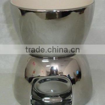 ceramic electroplated fondue set