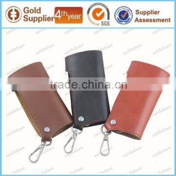 Genuine leather car key bag/key wallets/key chain bag