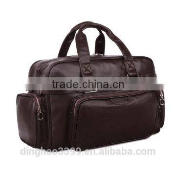 2016 retro leather travel bag low price duffel bag multifunction tote bag