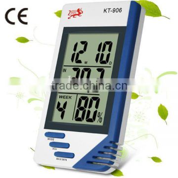 KT906 digital household thermometer automatic clock