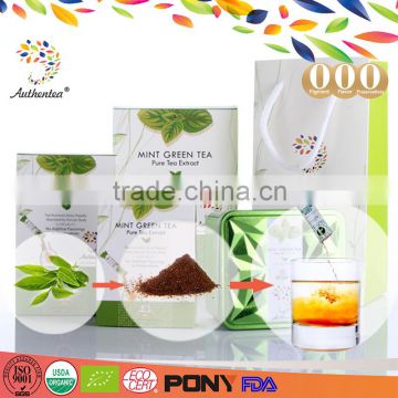 ISO Certified Herbal Extract Mint Essence Tea with High Quality