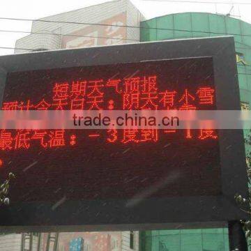 competitive price Red color LED sign board