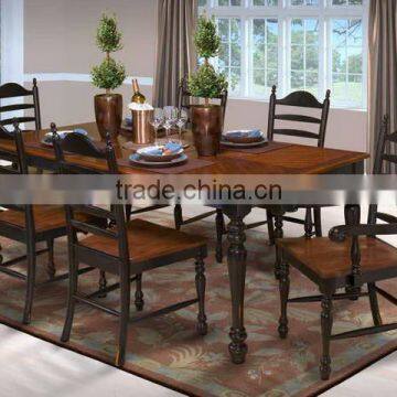 Cottage Dining Table Rose Dark Red Color middle east dining table, japanese dining table