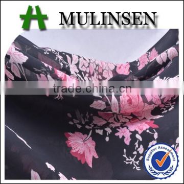 Shaoxing Mulinsen Textile woven 100D*100D printed cheap chiffon fabric
