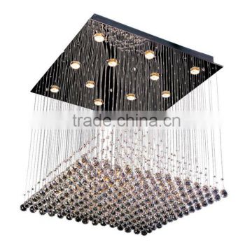 Modern style square string chandelier for sale