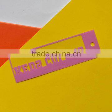 printed PVC plastic hang tags