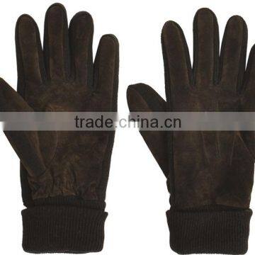 Suede Leather winter gloves