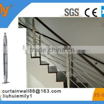 Stainless steel handrail post
