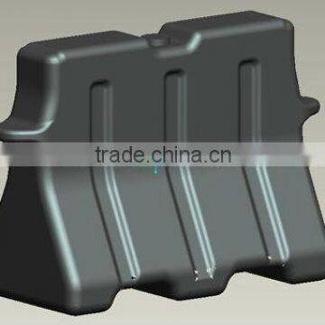 Road barriers extrusion blow mould