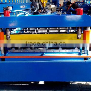 Hot in India colored steel Tile Roll Forming Machine manufacturing machine