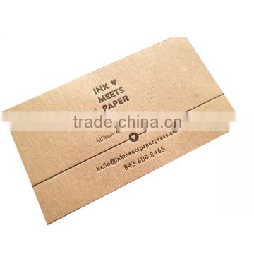 handmade laser cutting business cards
