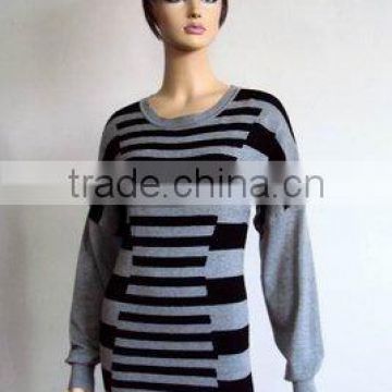 lady's stripe sweater