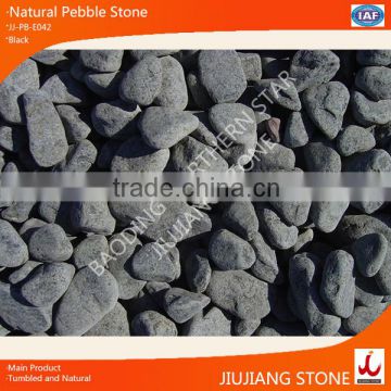 cheap patio paver black pebble stones for sale