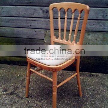 Stacking Tiffany Chair Beech Wedding Chair