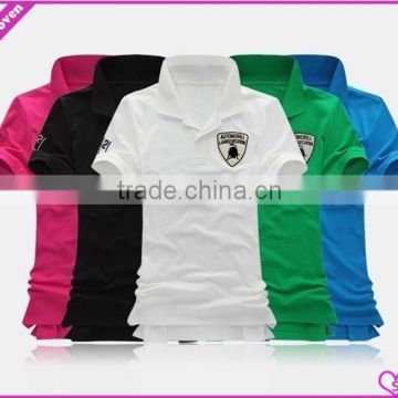 multi-color custom polo shirts