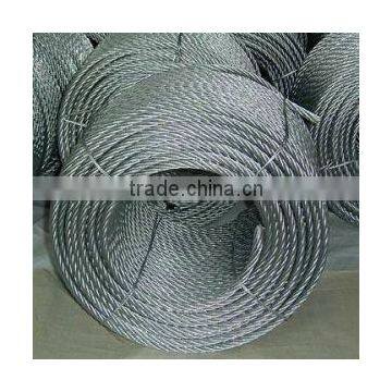 18*7+FC/IWRC NON-ROTATION GALVANIZED WIRE ROPE 32mm