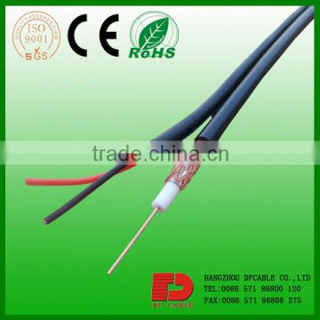 RG59-Power Cable CCS Standard Shield PE Coaxial Cable TV Suppliers UL