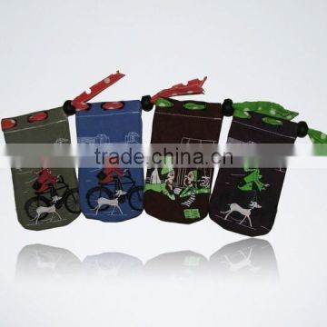 Recycled Organic Canvas Mobile Phone Pouch