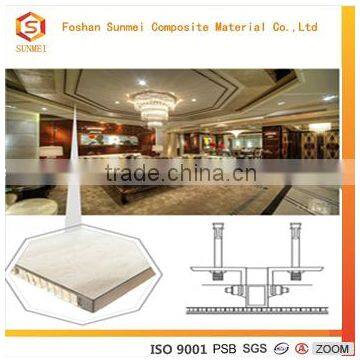 Stretch Ceiling Material Aluminum Honeycomb Panel