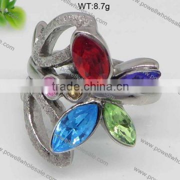 Guangzhou Factory Wholesale 1% biker ring in stainless steel jewelry