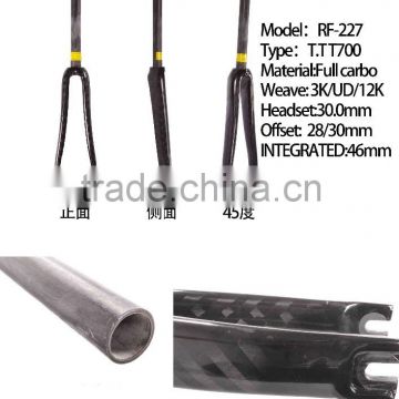 Wholesale Cheap price DIY Carbon disc brake road bicycle fork from trade assurance supplier