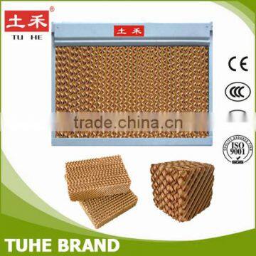 Pad and fan greenhouse cooling systems cooling pad
