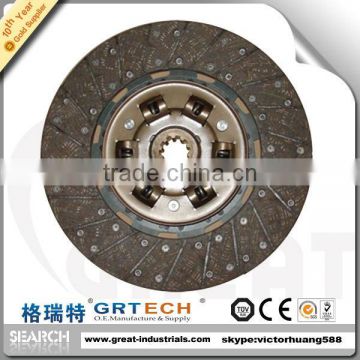 Truck spare parts flat plate clutch for Foton 8.5ton