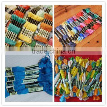 15060905 447 colors cross stitch thread/polyester embroidery thread