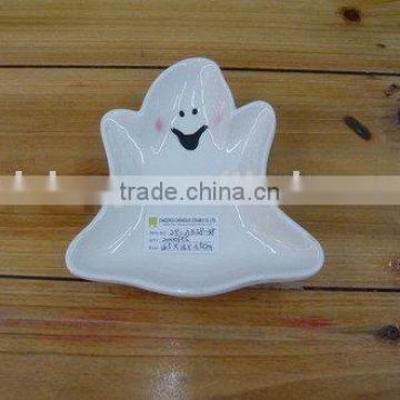 Ceramic sectional plate