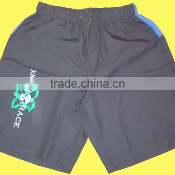 Top quality 100% polyester micro peach sports short