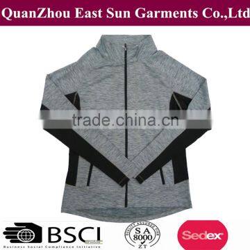 lastest polyester women running jacket with high quality