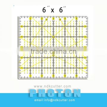 Quilting & sewing Ruler 6''x6''