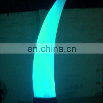 outdoor decorations inflatable pillar inflatable led ivory balloon