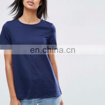 Custom Made Ladies Plain T-Shirt Cheap Women Tee Shirts Screen Printing