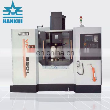 jinan hankui vmc 850 3axis or 4 axis or 5 axis cnc vertical machining center