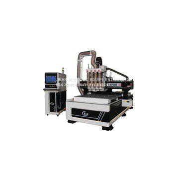 Wood CNC Router four heads pneumatic ATC for wood cutting engraver