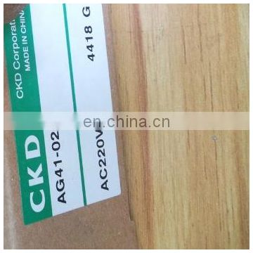 CKD  solenoid valve  AG41-02-2