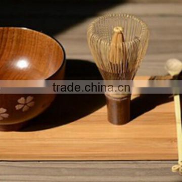 Bamboo Tea Set Japanese Ceremony Tea Whisk,bowl,spoon