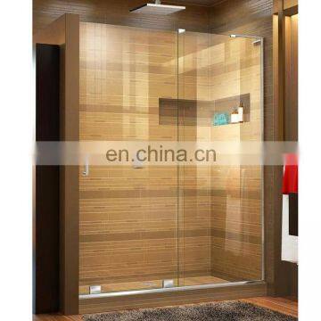 Simple glass stainless steel shower room