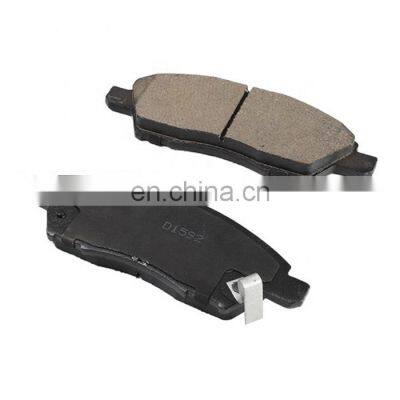 D1592 D1060-ED500 Disk car brakes spare parts brake pads production line ceramic brake pads for Nissan
