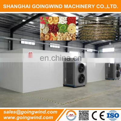 Automatic heat pump fruit dryer vegetable drying oven beans flower herb dehydrator machine cheap price for sale