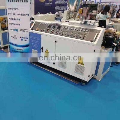 65mm aluminum pe profile Mini Conical single Screw Plastic Extrusion/Extruder Machine