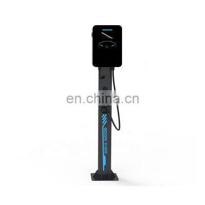 Cheapest Wallbox 7KW EV Charging Point Electric Car Charging Cable Type 2 16A 32A Single Phase 3 Phase 11KW Home Ev Charger